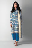 A21329 Blue Khaadi Autumn Collection 2021