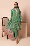 Khaadi A22120 Green Summer Lawn 2022 Online Shopping