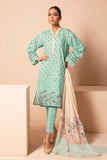 Khaadi A22135 Blue Summer Lawn 2022 Online Shopping
