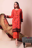 A22153 Orange Khaadi Online Spring Summer 2022