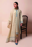 Aj22103 Beige Khaadi Online Spring Summer 2022