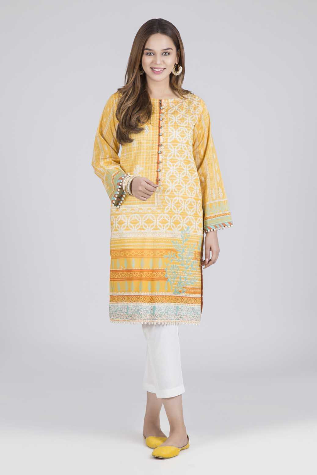 Bonanza Satrangi Tuscan Sun - 1 PcSummer Spring Lawn Collection Vol 1 2020 | Bonanza Lawn