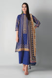 Alk21415 Blue Khaadi Winter 2021