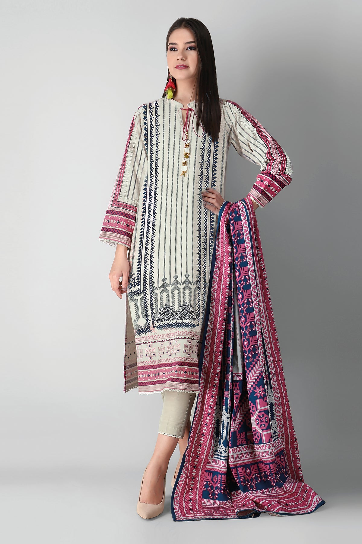 Alk21463 Purple Khaadi Winter 2021