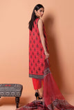 Ame22201 Red Khaadi Summer Collection 2022 Online Shopping
