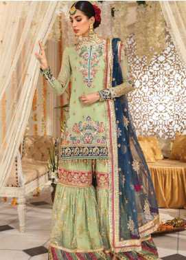 Anaya Embroidered Chiffon Wedding Collection 03 Amalia 2019