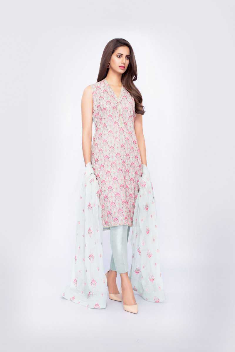 Bareeze Glimpse Of Essence Ch2731 Light Green Collection 2021