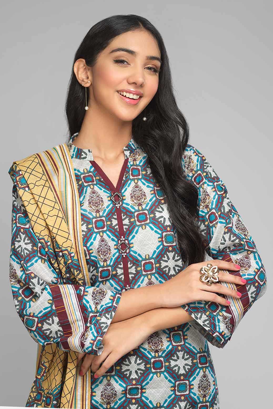 Bonanza Satrangi Meadow Breeze B Winter Collection 2020