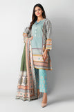 Khaadi B210217 Blue Summer Lawn 2021
