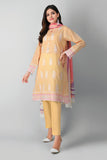 Khaadi B210221 Yellow Summer Lawn 2021