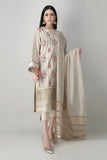 Khaadi B21212 Beige Summer Lawn 2021