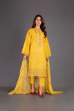 Bareeze Aqs E Gul Range Bnl1073 Yellow Collection 2021