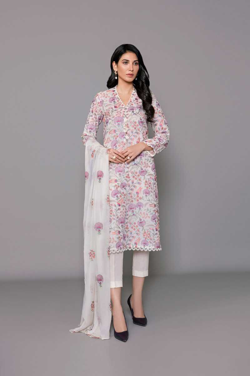 Bareeze Bano Cicek Bnl1177 Off White Collection 2021