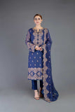 Bareeze Antique Range Bnl627 Navy Blue Collection 2021