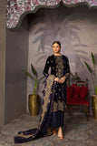 Bareeze Victorian 3 Bnl888 Blue Collection 2021