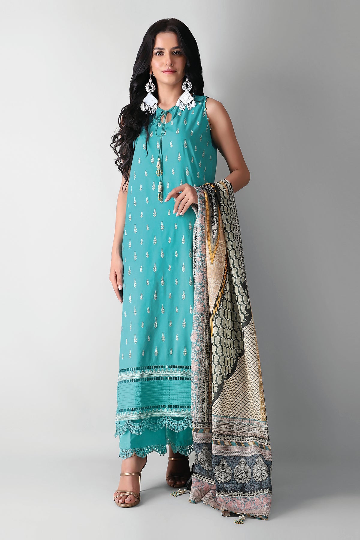 Bvc21304 Blue Khaadi Autumn Collection 2021