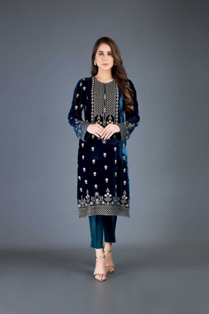 Bareeze Antique Botanical Ch3138 Green Collection 2021