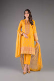 Bareeze Haleema Sultan Ch3309 Mustard Collection 2021