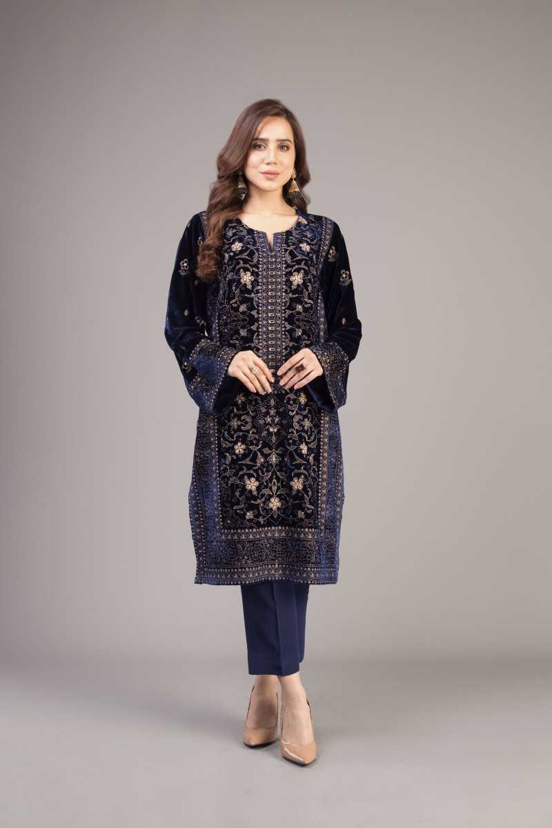 Bareeze Zohre Ch3321 Blue Collection 2021