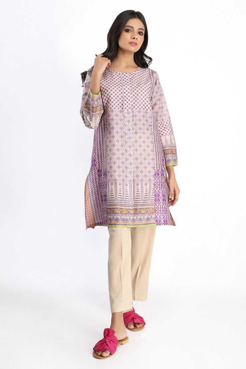 Khaadi Ready to Wear CTP20118-BEIGE Pret 2020 | Khaadi Lawn 2020