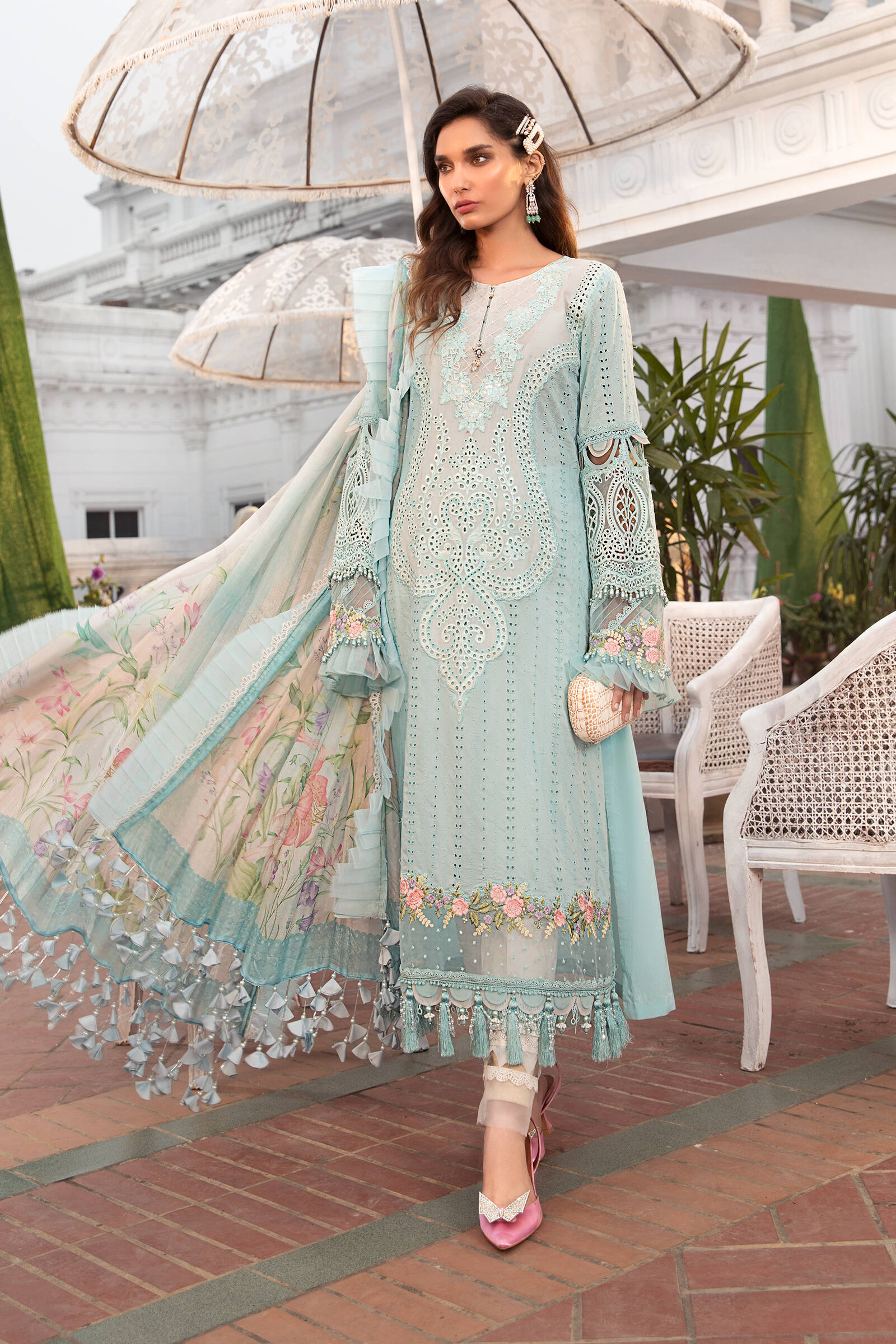 Maria B D 10 B Lawn 2022 Online Shopping