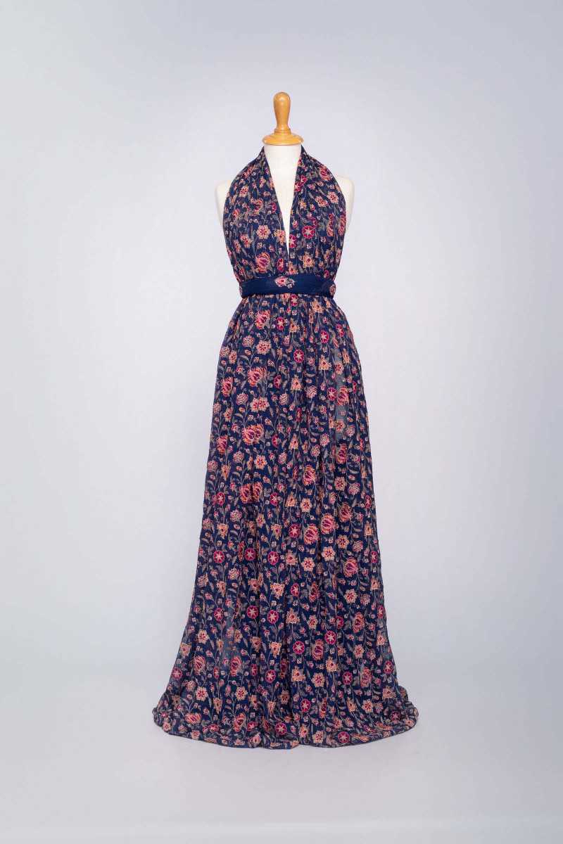 Bareeze Blooming Delight Mc539 Navy Blue Collection 2021