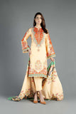 Bareeze Printed Pr72 Peach Collection 2021
