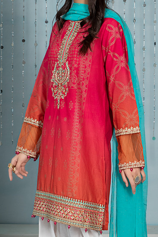 Maria B DW EA22 2 Pink   Eid Casual Wear RTW 2022 Online Shopping