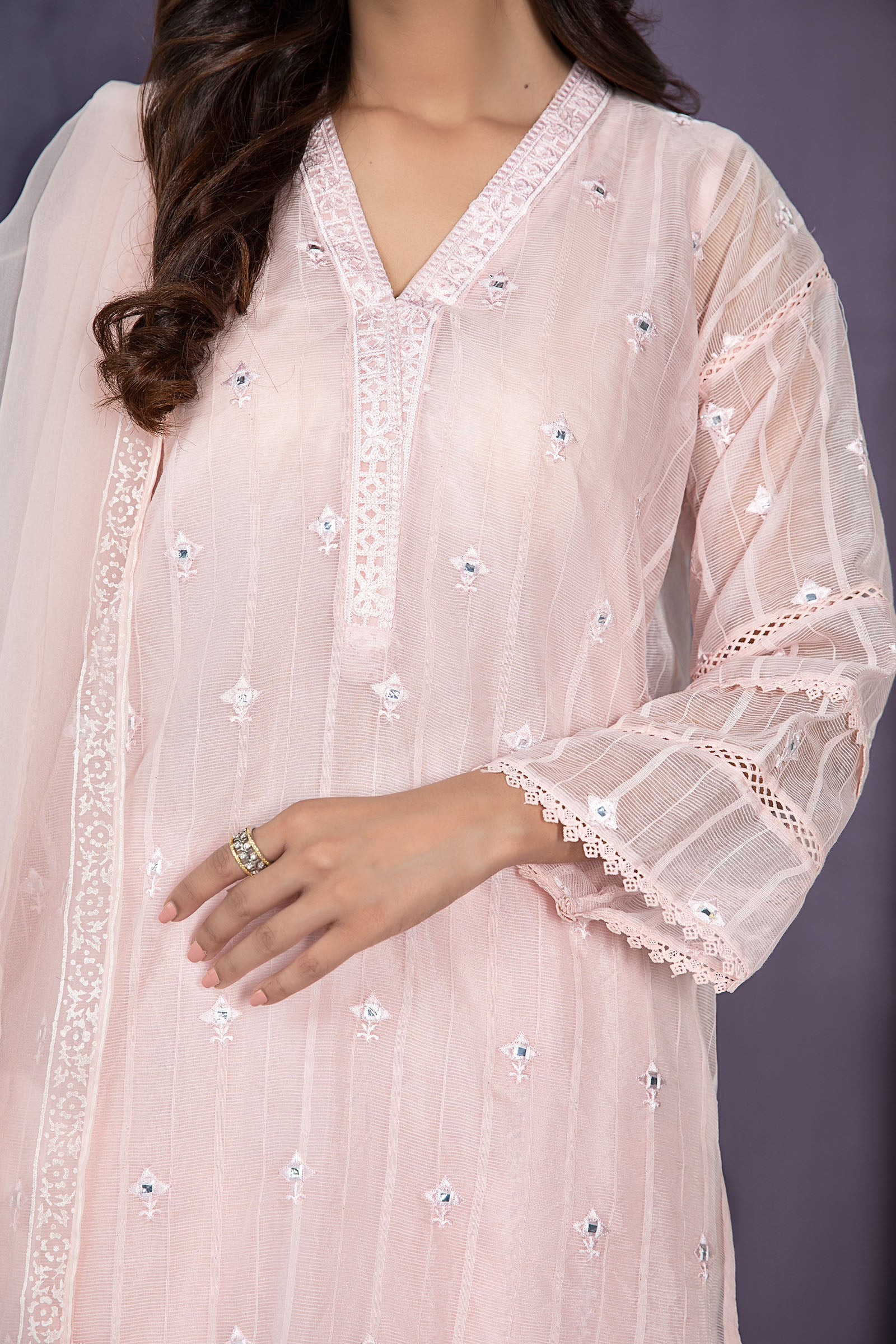Maria B DW EA22 7 Pink   Eid Casual Wear RTW 2022 Online Shopping