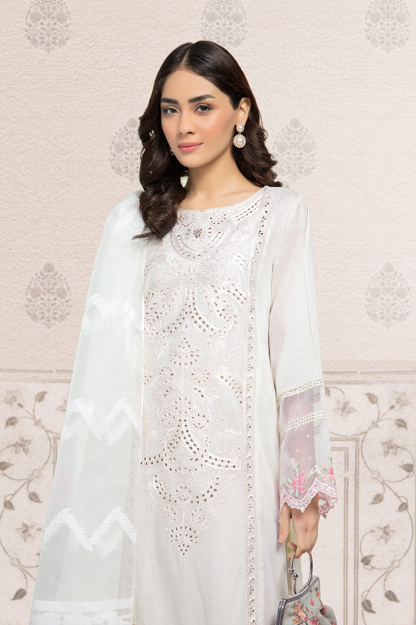 Maria B DW EF22 4 White   Eid Casual Wear RTW 2022 Online Shopping