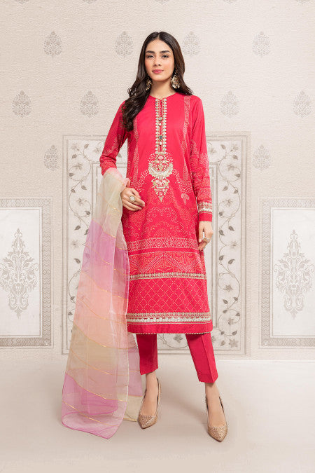 Maria B Pink DW-EF22-50 Casual Lawn Prets 2022 Online Shopping