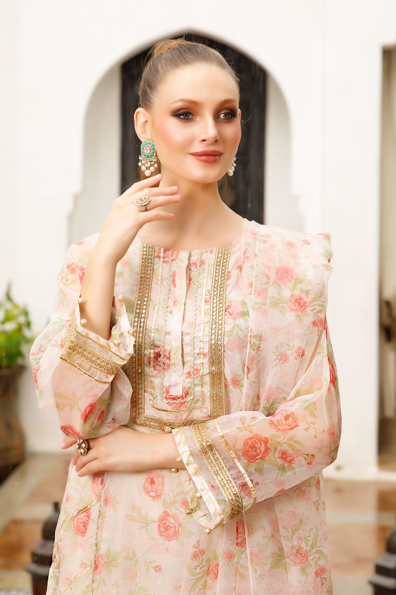 Maria B DW EA22 72 Off White  Eid Casual Wear RTW 2022 Online Shopping