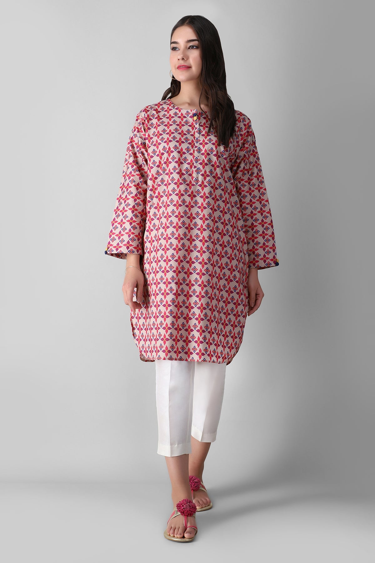 Eetp21315 Beige Khaadi Ready to Wear 2021
