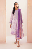 Zellbury Indigo Purple Eid Lawn 2022 Online Shopping