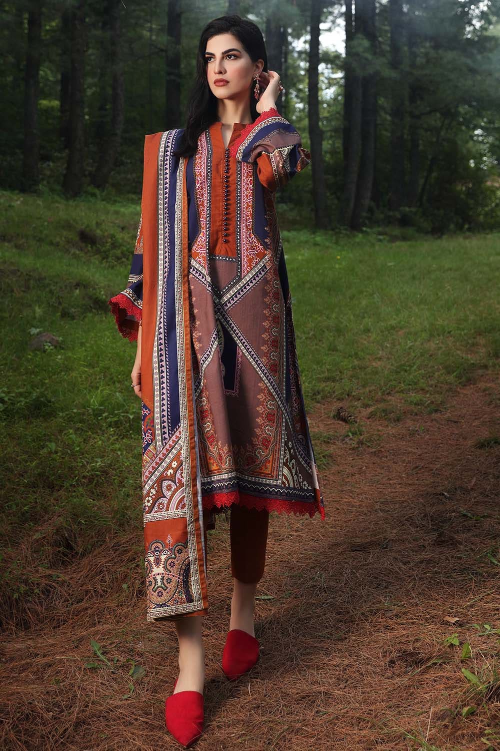 TK-12011 B Gul Ahmed Winter Collection 2021