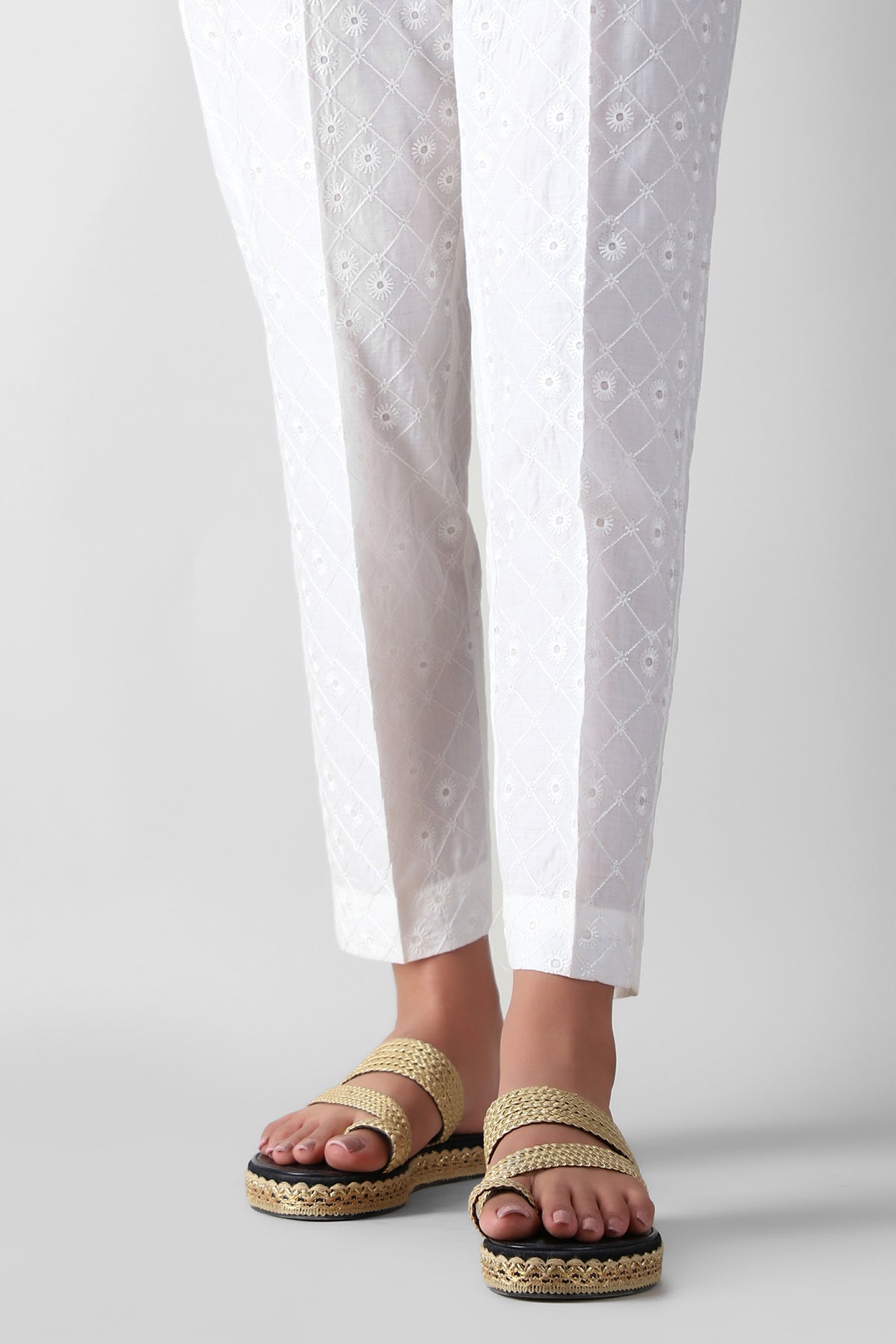 Espe21313 White Khaadi Ready to Wear 2021