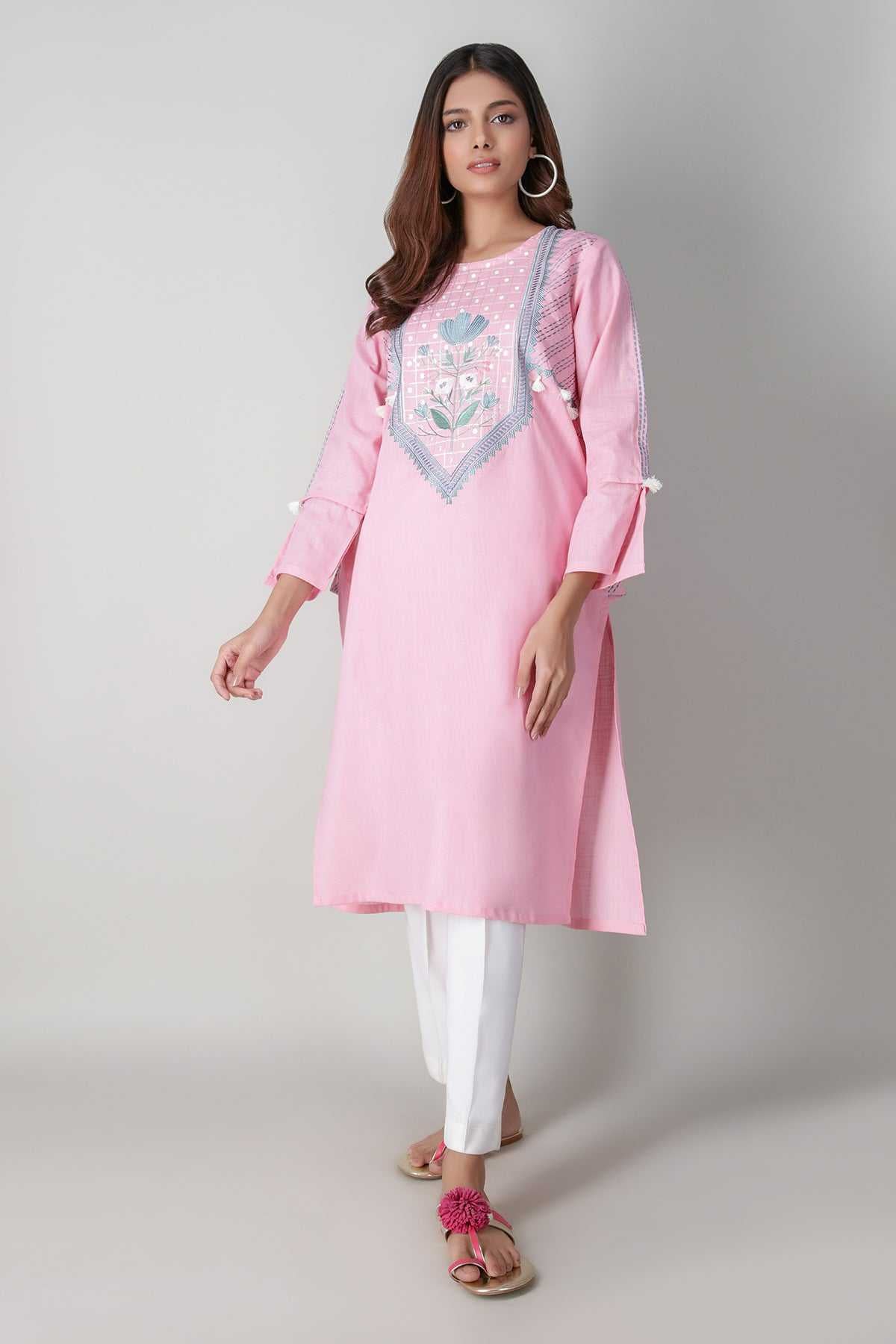 Khaadi ETE20381 PINK Pret 2021