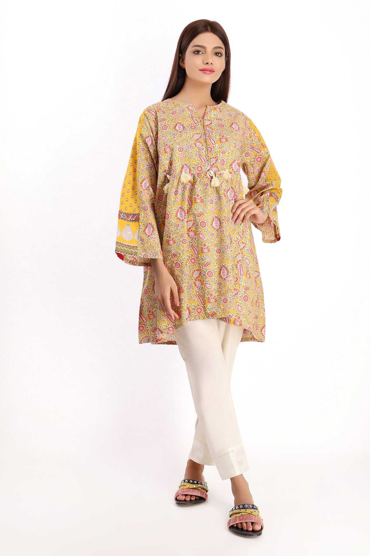 Khaadi ETP20207 MUSTARD Pret 2021