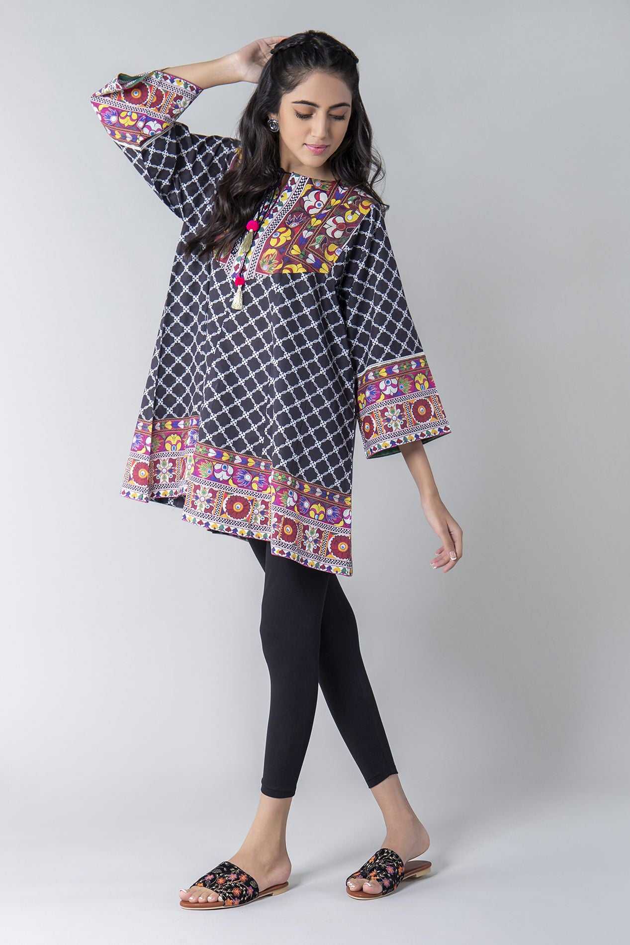 Khaadi ETP20216 BLACK Pret 2021