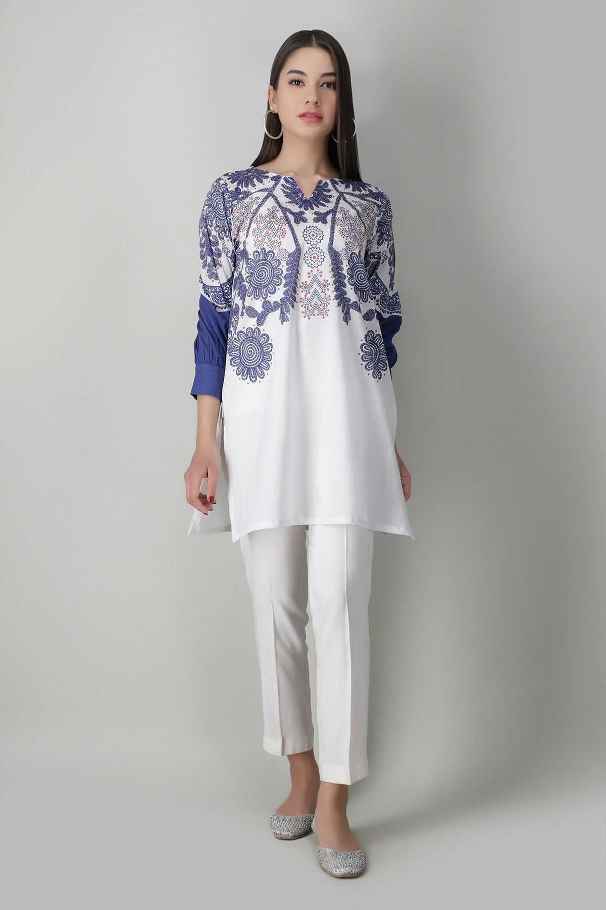 Khaadi ETP20321 WHITE Lawn Pret 2021