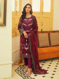 Passion Flower 3pc Embroidered Lawn With Chiffon Dupatta Faustina Wk 00730b Salitex Summer Collection 2021