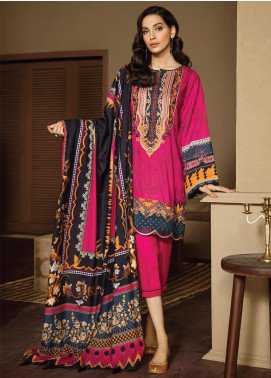 Fuchsia By Baroque Embroidered Linen Formal Collection 02 Thulian 2019