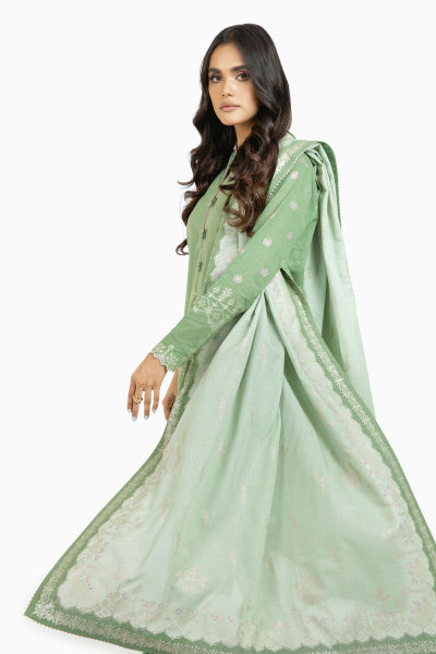 Alkaram FW-32.1-22-Mint Green Winter Collection 2022 Online Shopping
