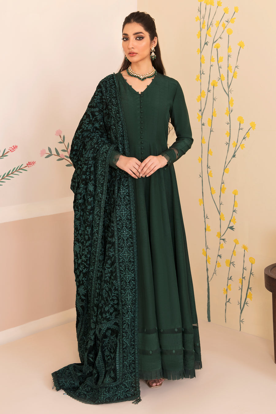 Jazmin Baraan Velvet Shawl Collection 2022 Online Shopping