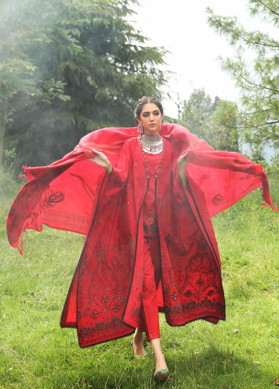 Gul Ahmed AP-12038 Velvet Winter Collection 2021