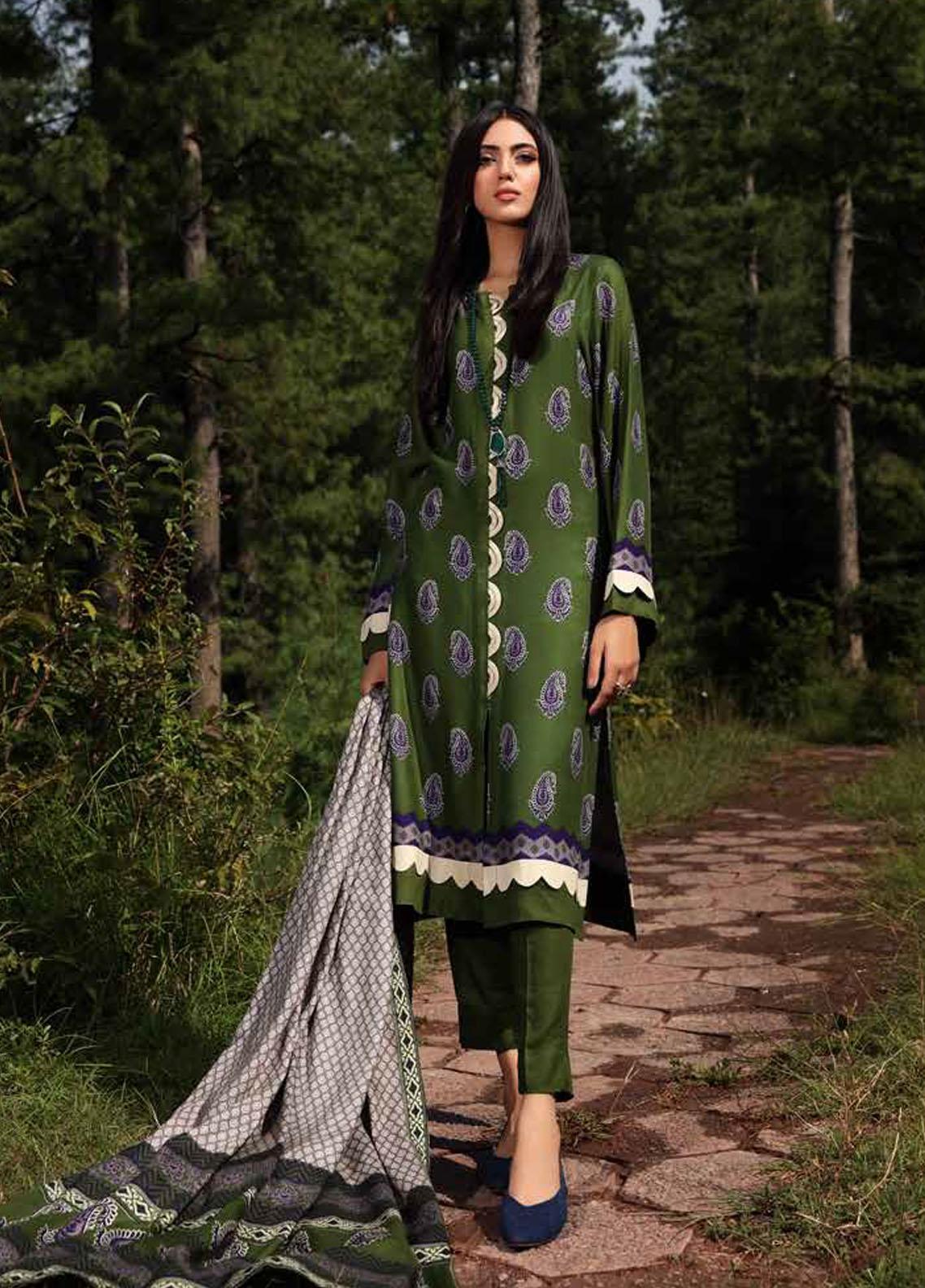 Gul Ahmed LT-12036 A Velvet Winter Collection 2021