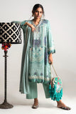 Sana Safinaz H232-010B-DB Mahay Winter Collection Online Shopping