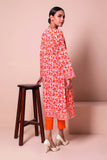 J22124 Orange Khaadi Online Spring Summer 2022
