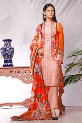Gul Ahmed Digital Printed Lawn Suit CLP-12 A 2020