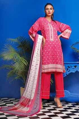 Gul Ahmed Printed Lawn Suit TLP-08 A 2020
